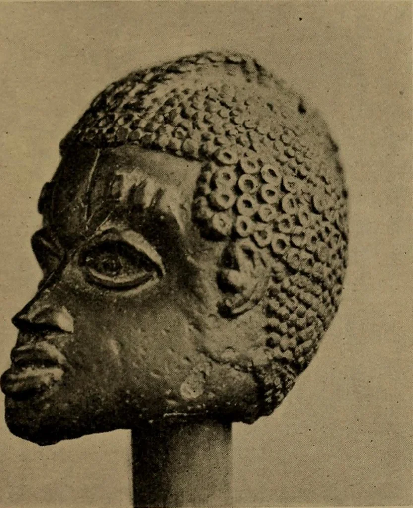 An illustration from Great Benin; its customs, art and horrors, 1903, leaf 237