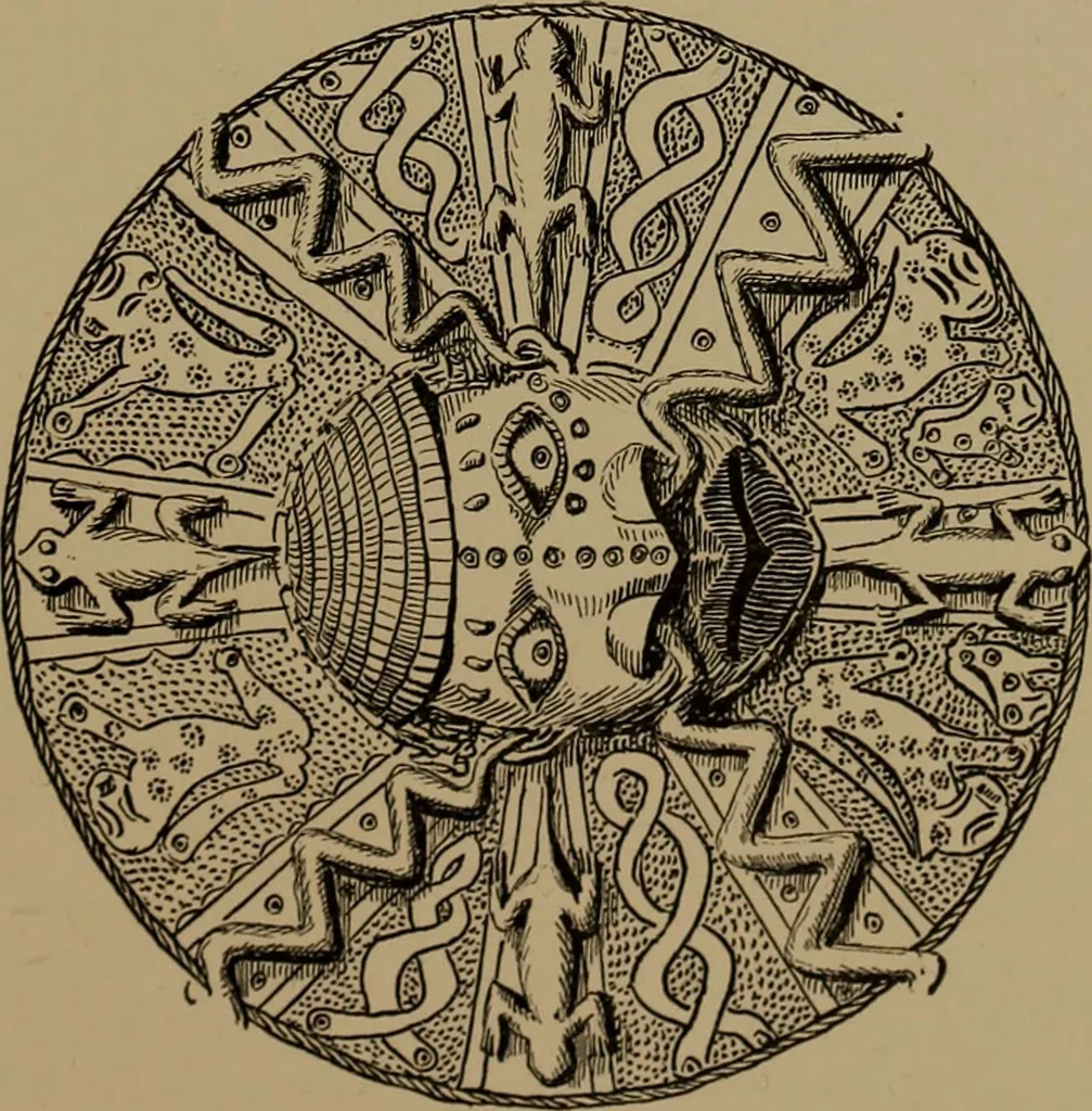 An illustration from Great Benin; its customs, art and horrors, 1903, leaf 241