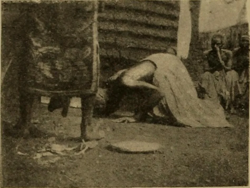An illustration from Great Benin; its customs, art and horrors, 1903, leaf 262