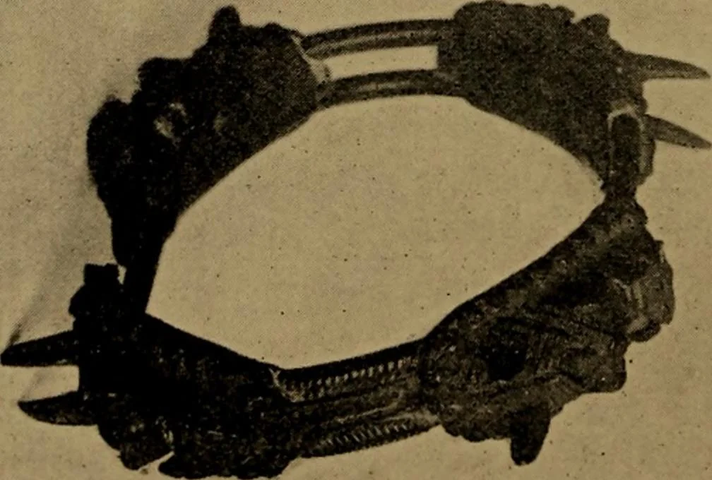An illustration from Great Benin; its customs, art and horrors, 1903, leaf 30