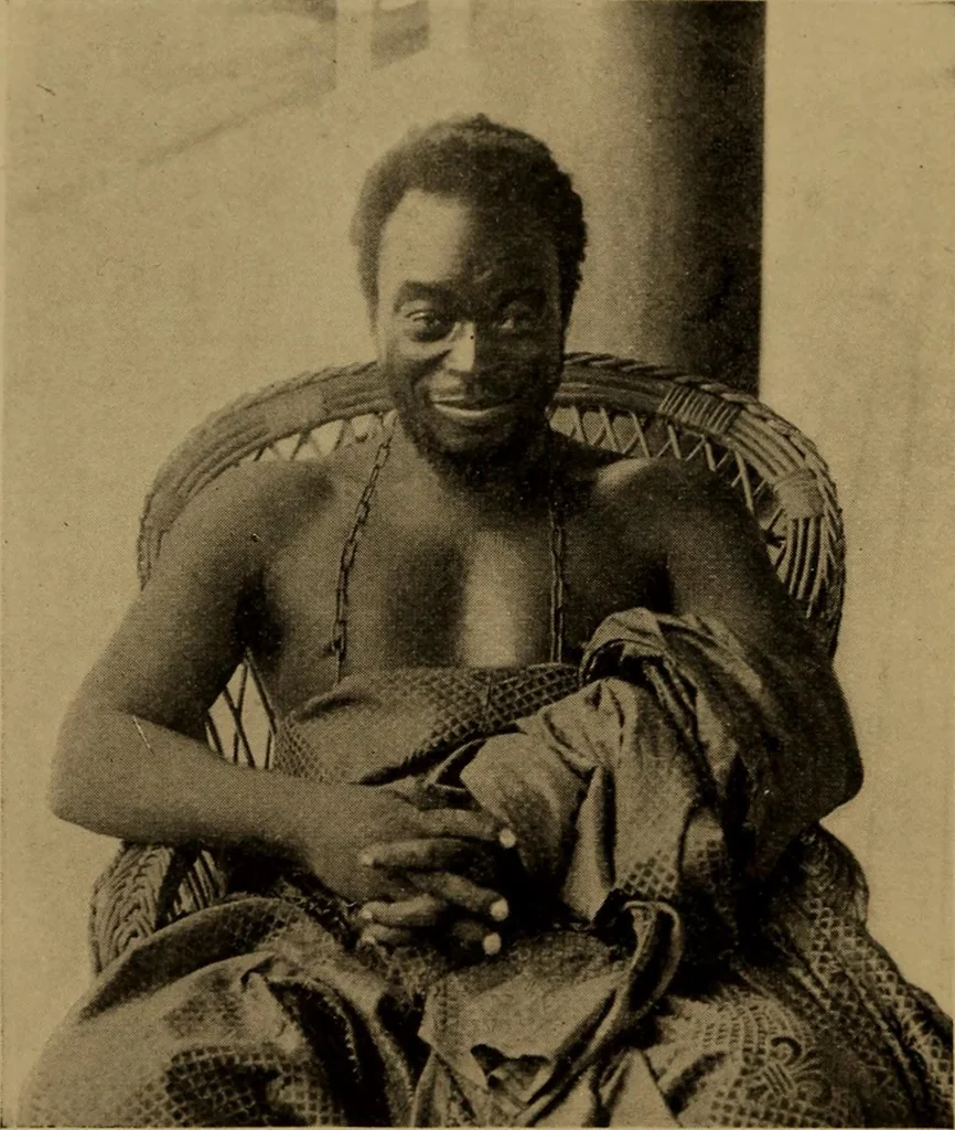 An illustration from Great Benin; its customs, art and horrors, 1903, leaf 4