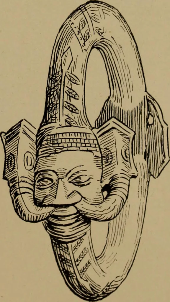 An illustration from Great Benin; its customs, art and horrors, 1903, leaf 43