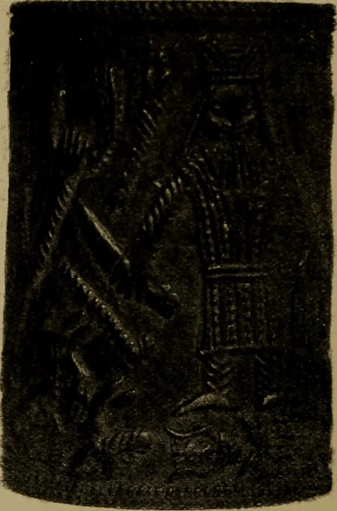 An illustration from Great Benin; its customs, art and horrors, 1903, leaf 46