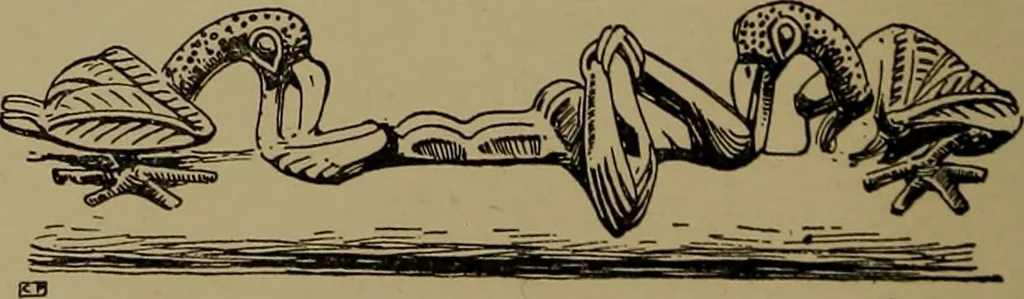 An illustration from Great Benin; its customs, art and horrors, 1903, leaf 68