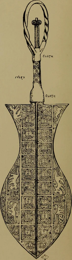 An illustration from Great Benin; its customs, art and horrors, 1903, leaf 74