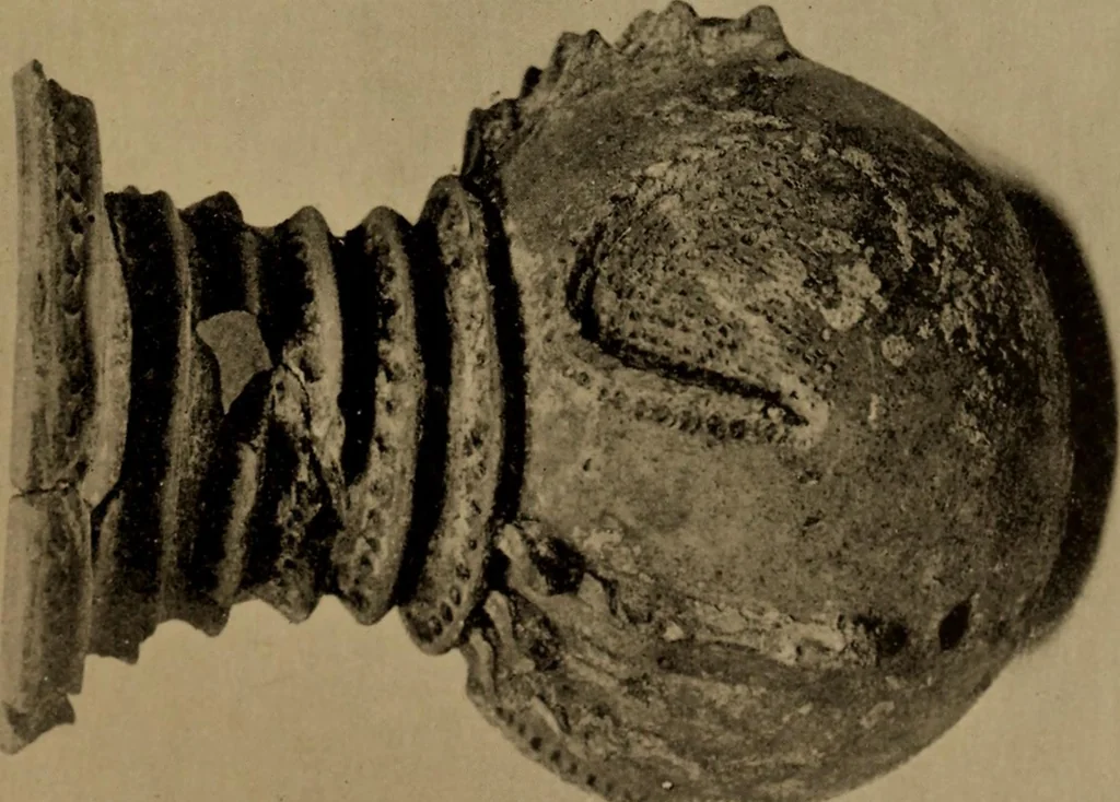 An illustration from Great Benin; its customs, art and horrors, 1903, leaf 89