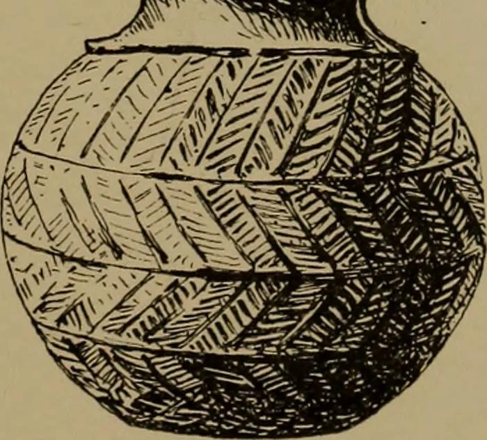 An illustration from Great Benin; its customs, art and horrors, 1903, leaf 91