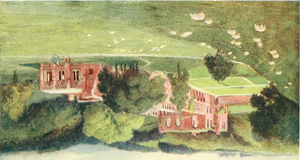 An illustration from The greater abbeys of England, 1908, leaf 123