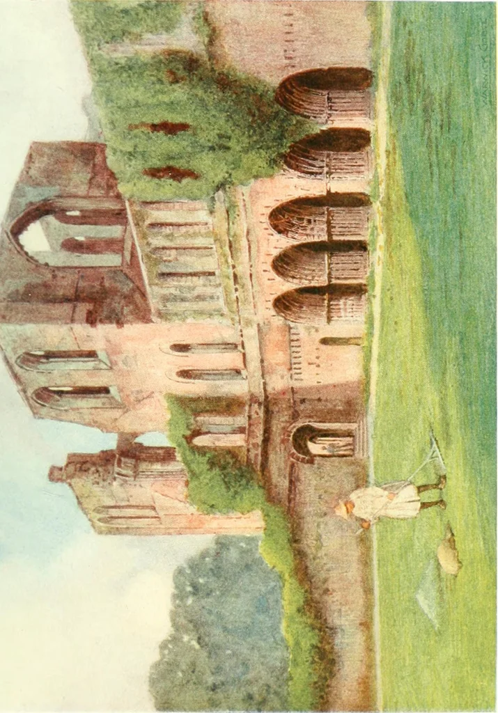 An illustration from The greater abbeys of England, 1908, leaf 131