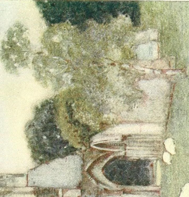 An illustration from The greater abbeys of England, 1908, leaf 171