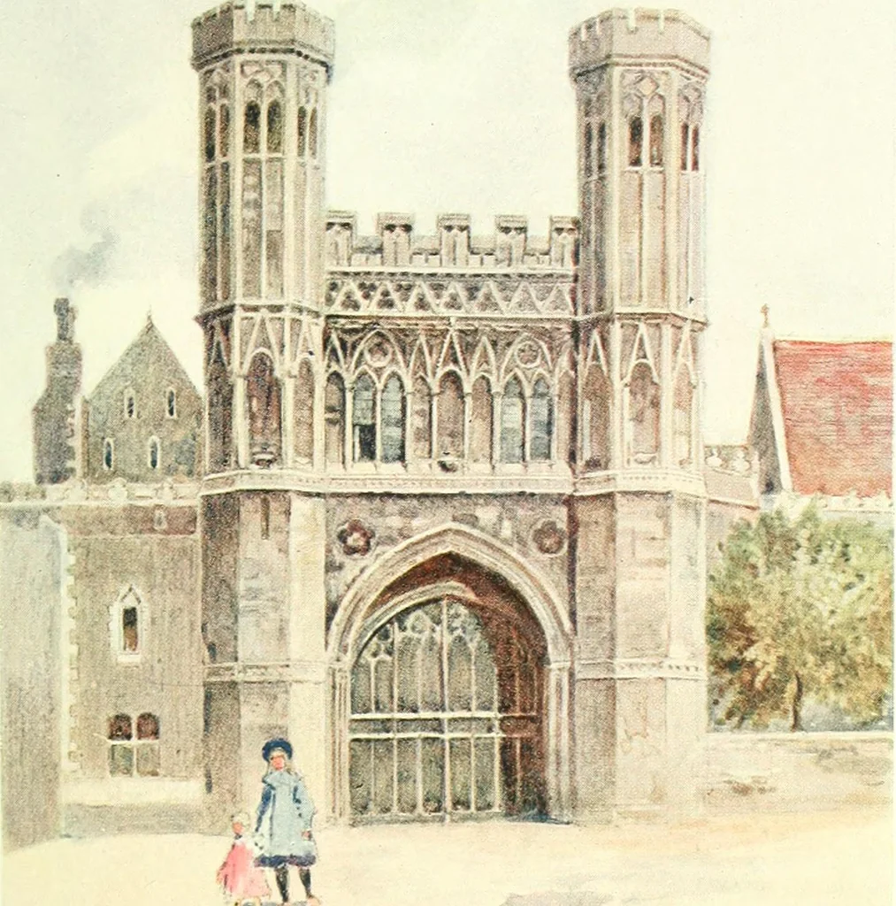 An illustration from The greater abbeys of England, 1908, leaf 25