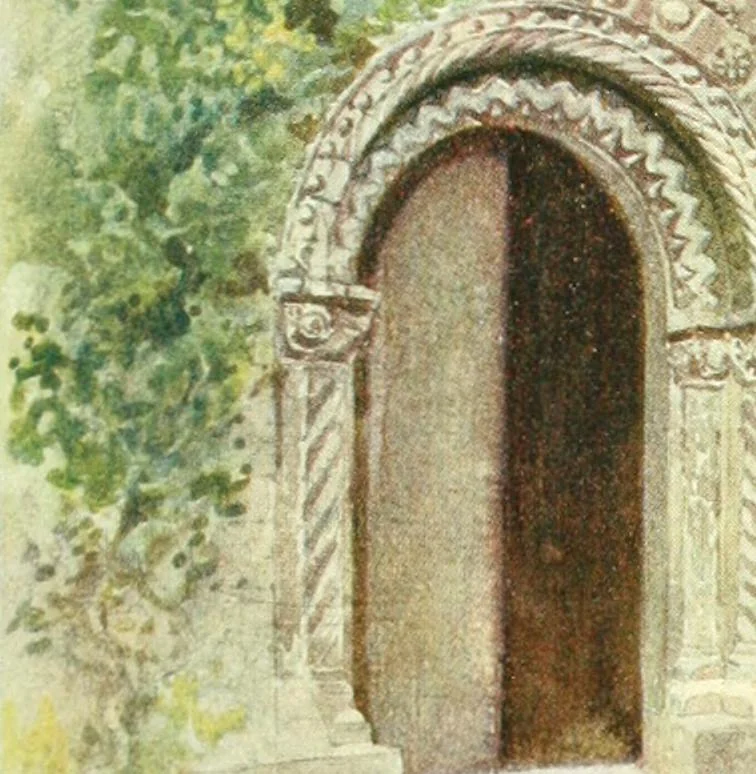 An illustration from The greater abbeys of England, 1908, leaf 267