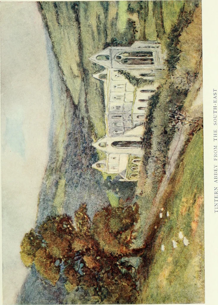 An illustration from The greater abbeys of England, 1908, leaf 299