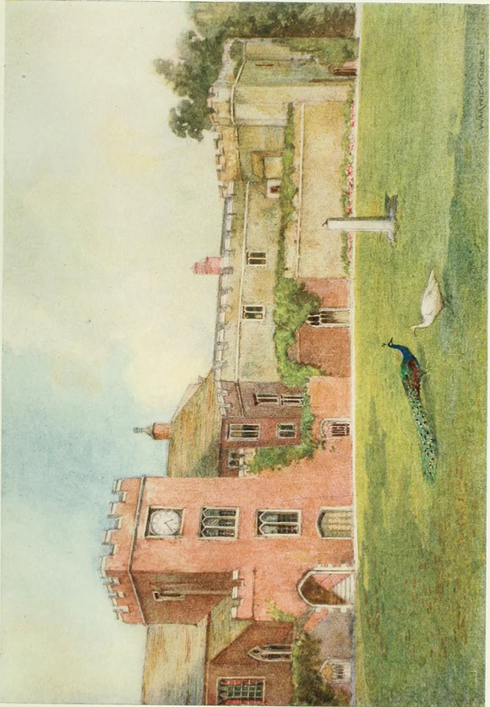 An illustration from The greater abbeys of England, 1908, leaf 311