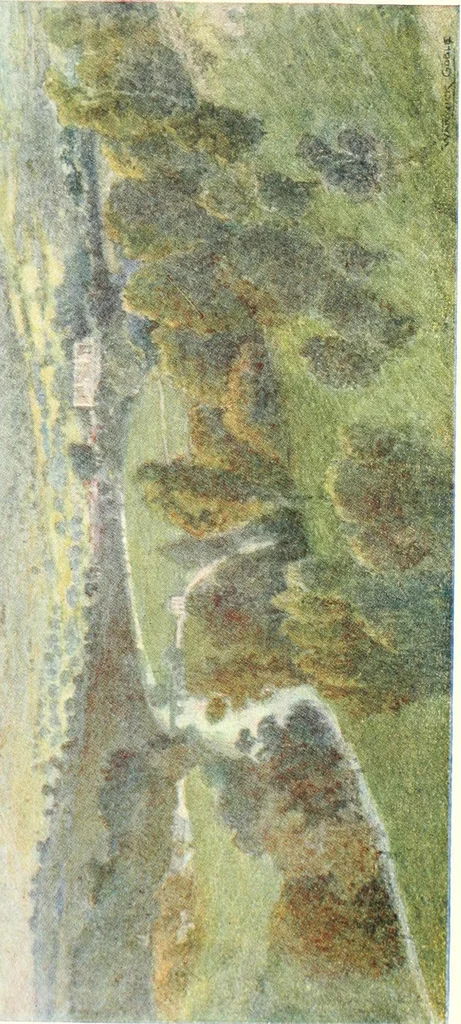 An illustration from The greater abbeys of England, 1908, leaf 71