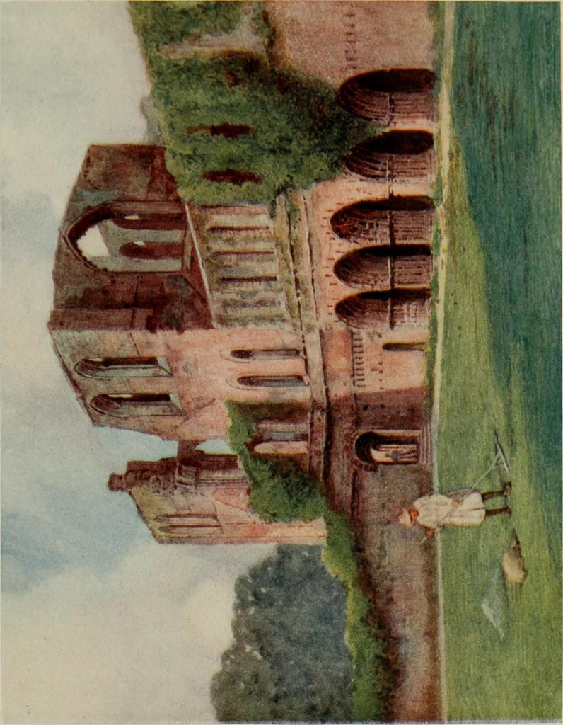 An illustration from The greater abbeys of England, 1908, leaf 131