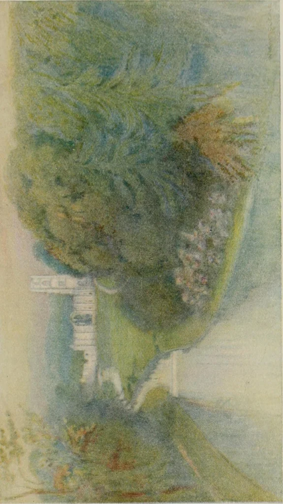 An illustration from The greater abbeys of England, 1908, leaf 137