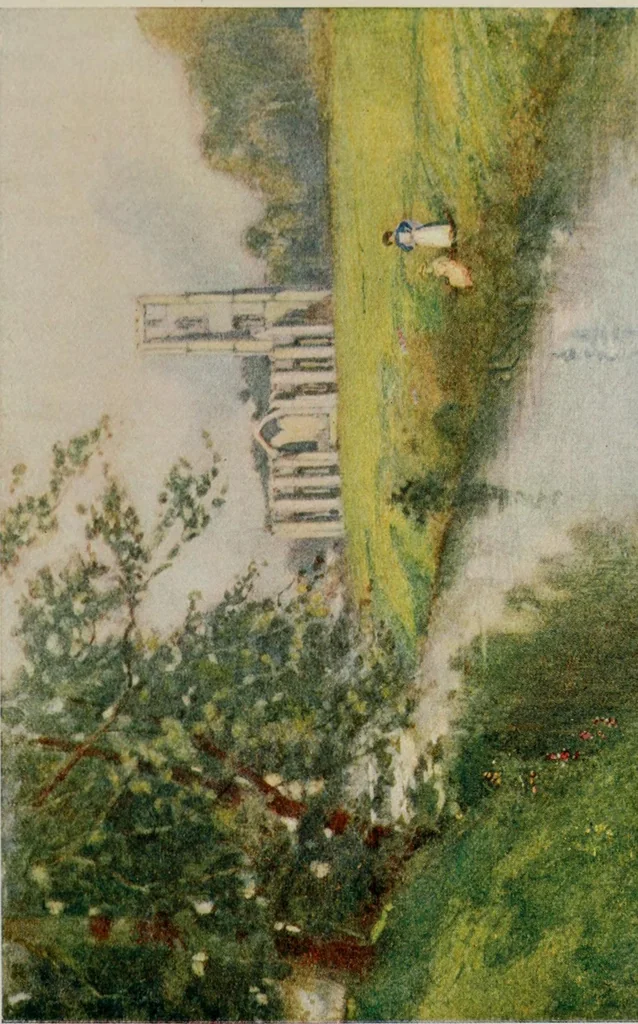 An illustration from The greater abbeys of England, 1908, leaf 141