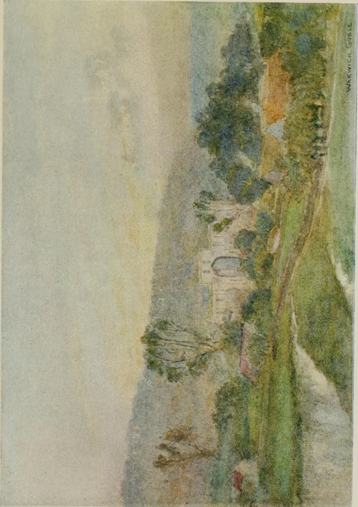 An illustration from The greater abbeys of England, 1908, leaf 243