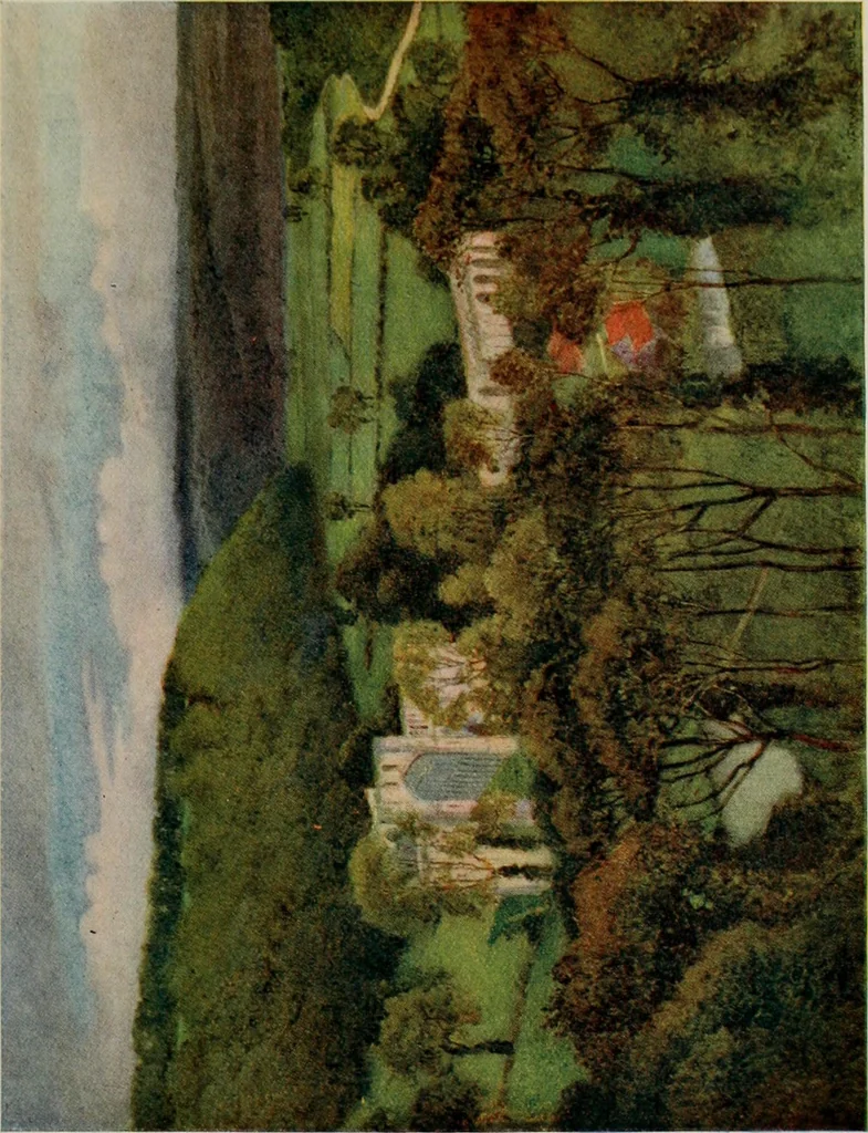 An illustration from The greater abbeys of England, 1908, leaf 255
