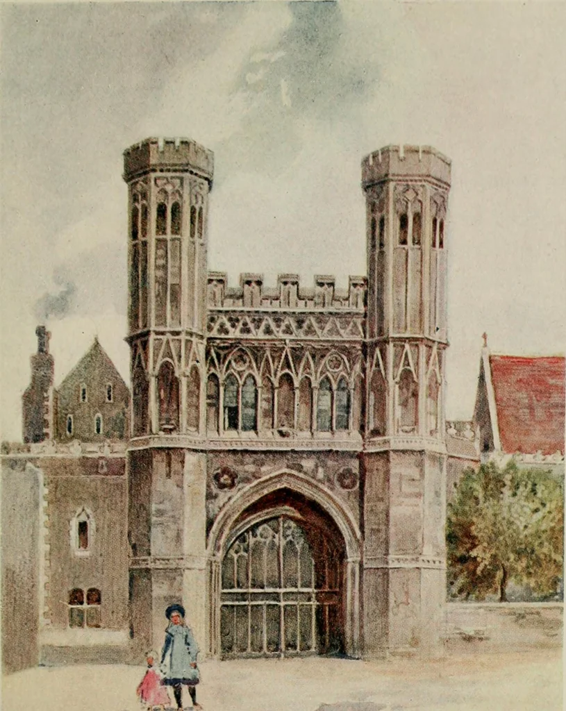 An illustration from The greater abbeys of England, 1908, leaf 27