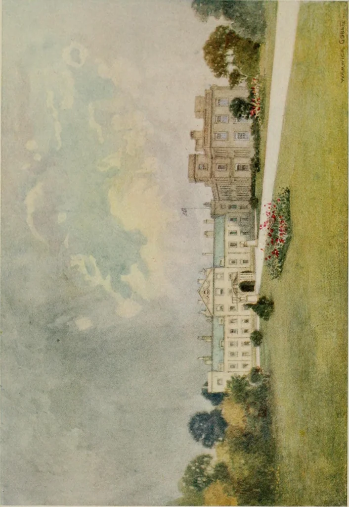 An illustration from The greater abbeys of England, 1908, leaf 387
