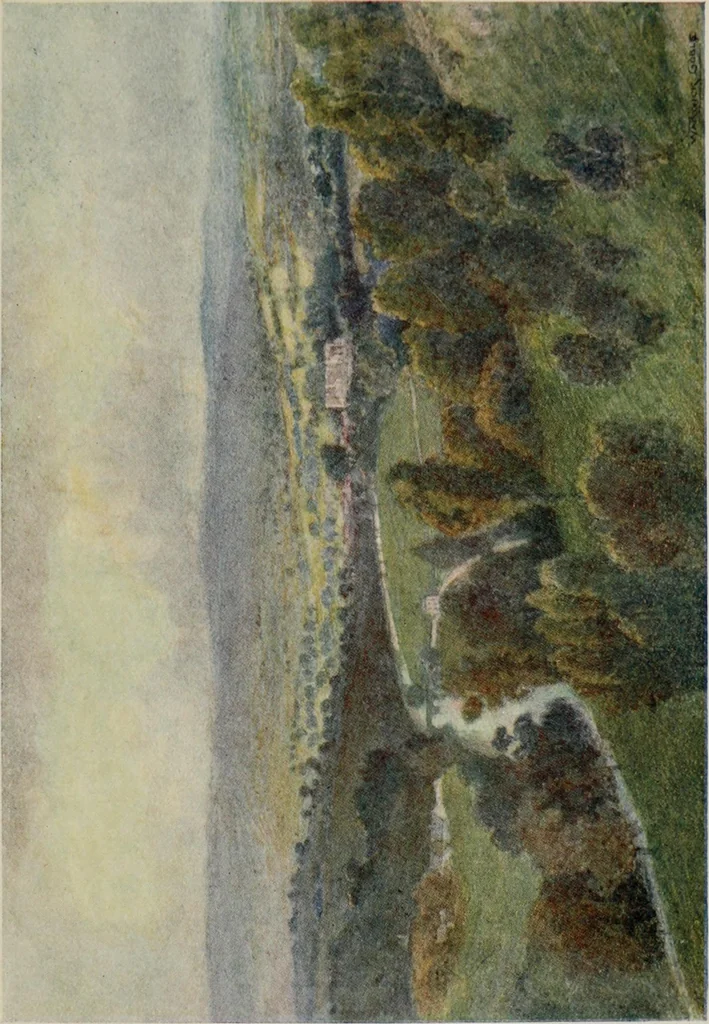 An illustration from The greater abbeys of England, 1908, leaf 75