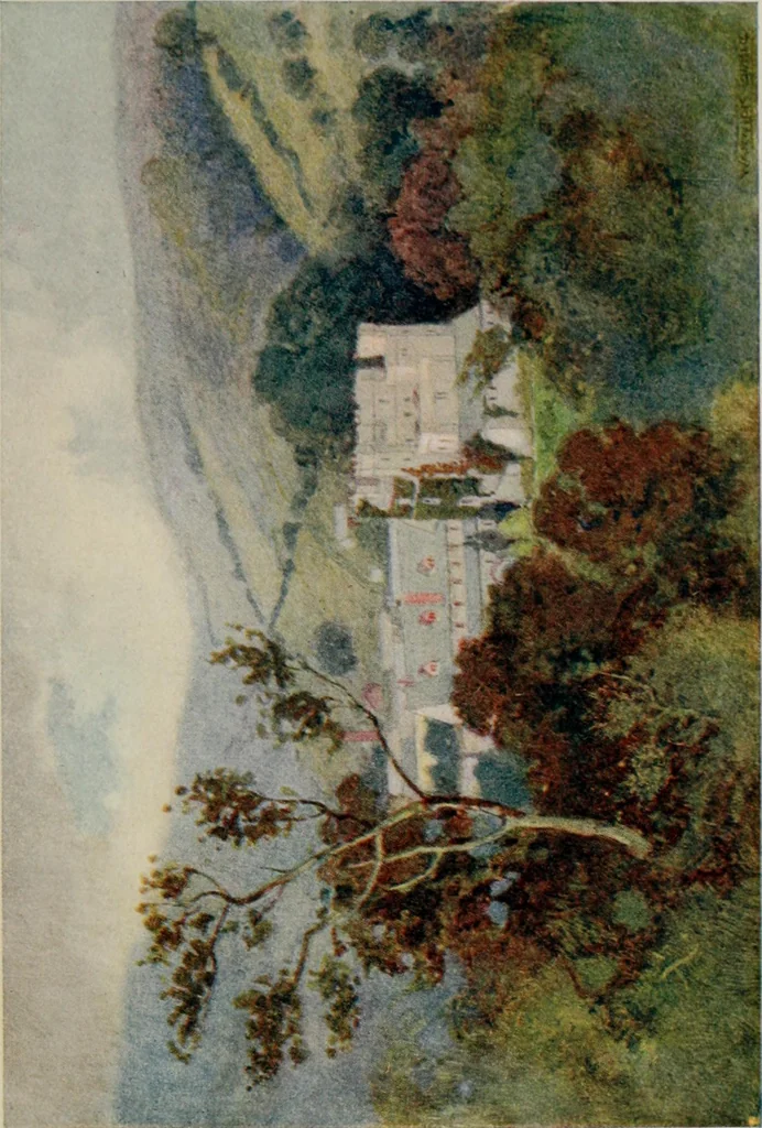 An illustration from The greater abbeys of England, 1908, leaf 79