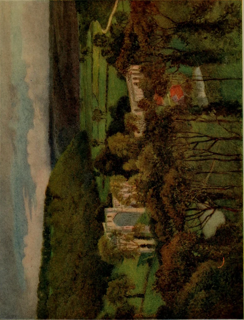 An illustration from The greater abbeys of England, 1908, leaf 253