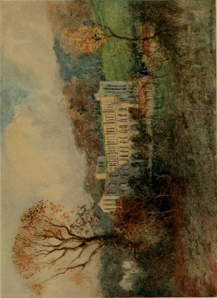 An illustration from The greater abbeys of England, 1908, leaf 257