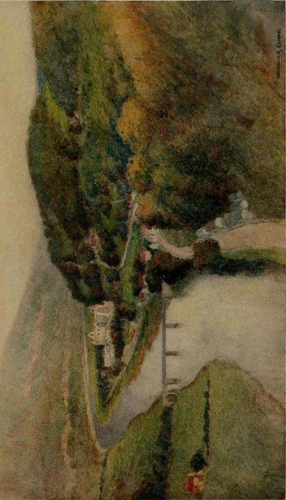 An illustration from The greater abbeys of England, 1908, leaf 293