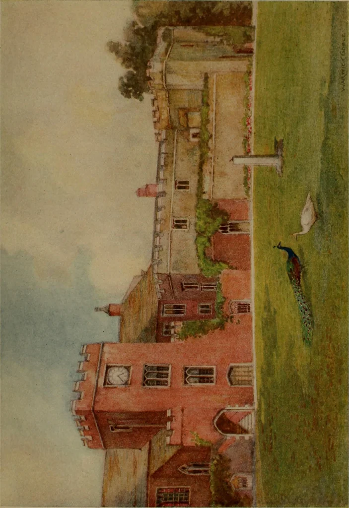 An illustration from The greater abbeys of England, 1908, leaf 307