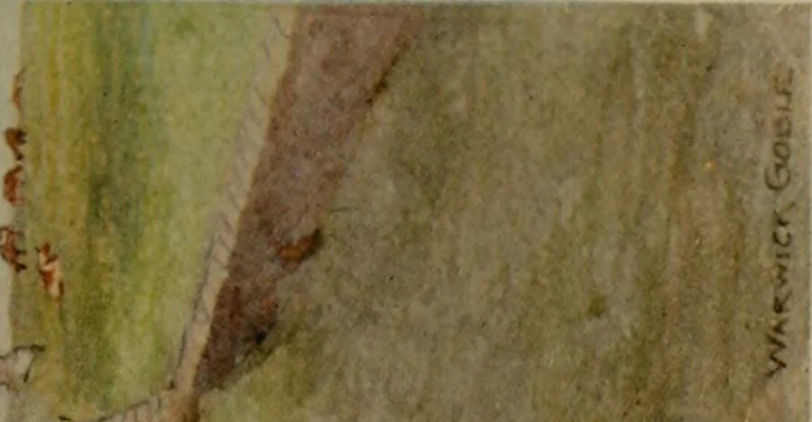 An illustration from The greater abbeys of England, 1908, leaf 329