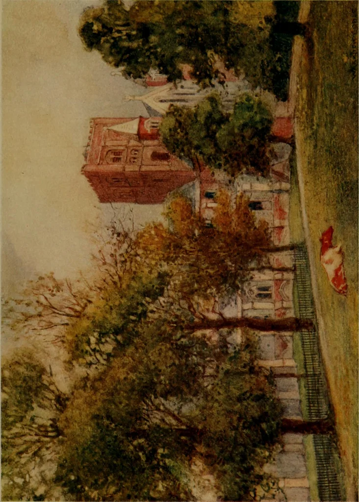 An illustration from The greater abbeys of England, 1908, leaf 43