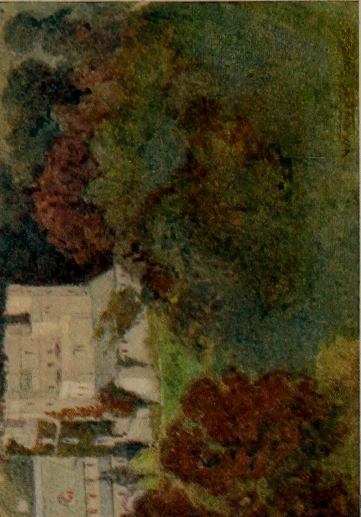 An illustration from The greater abbeys of England, 1908, leaf 77