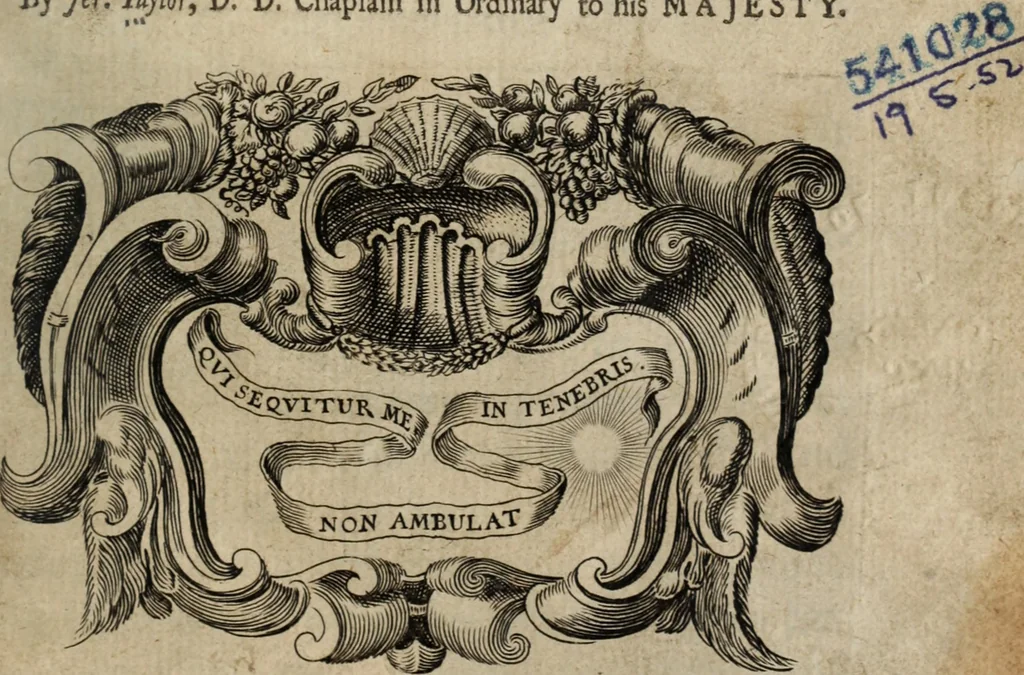 An illustration from The great exemplar of sanctity and holy life ... described in the history of ... Jesus Christ, 1649, leaf 4
