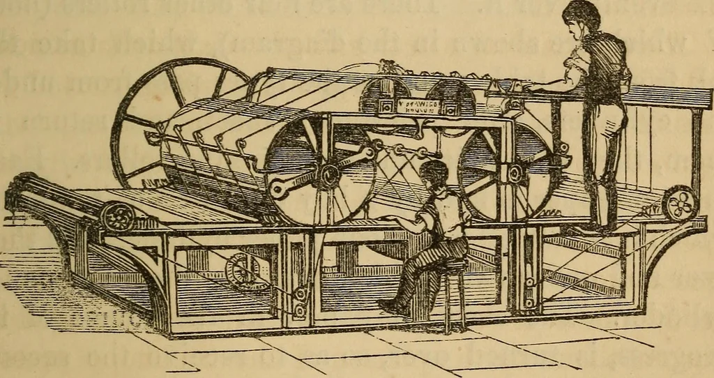 An illustration from Great facts : a popular history and description of the most remarkable inventions during the present century, 1860, leaf 251