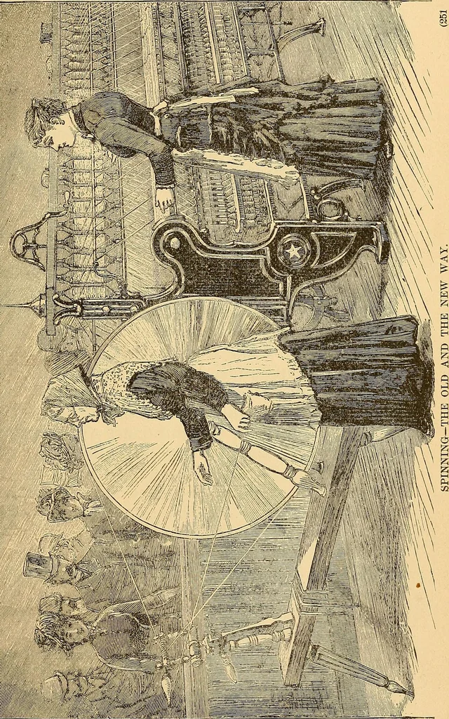An illustration from The great inventions : their history, from the earliest period to the present. Their influence on civilization, accompanied by sketches of lives of the principal inventors; their labors, their hardships and their triumphs, 1883, leaf 256