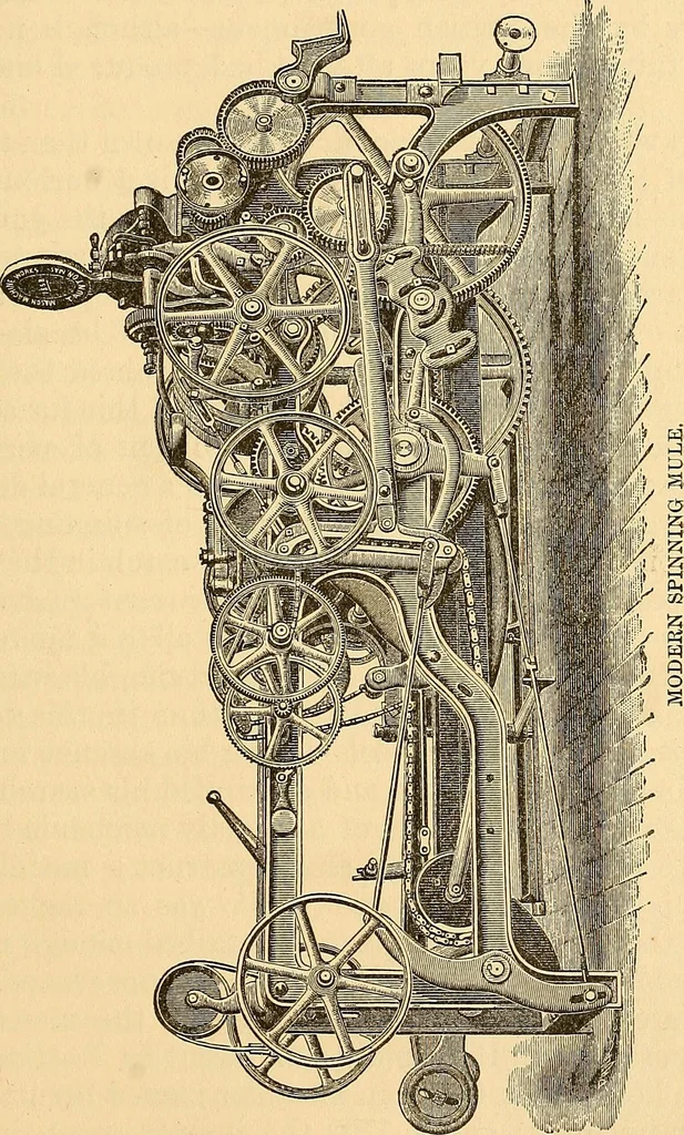 An illustration from The great inventions : their history, from the earliest period to the present. Their influence on civilization, accompanied by sketches of lives of the principal inventors; their labors, their hardships and their triumphs, 1883, leaf 260