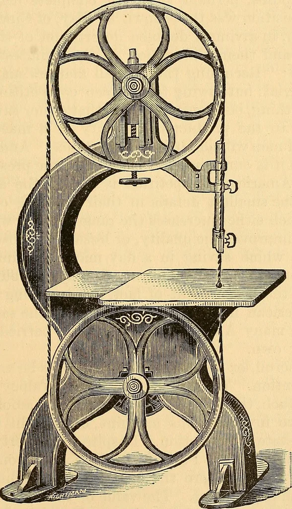 An illustration from The great inventions : their history, from the earliest period to the present. Their influence on civilization, accompanied by sketches of lives of the principal inventors; their labors, their hardships and their triumphs, 1883, leaf 310