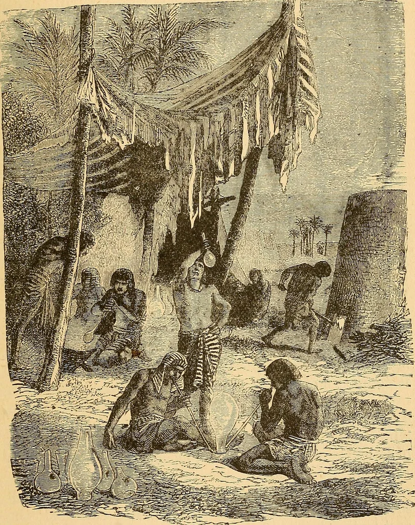 An illustration from The great inventions : their history, from the earliest period to the present. Their influence on civilization, accompanied by sketches of lives of the principal inventors; their labors, their hardships and their triumphs, 1883, leaf 656