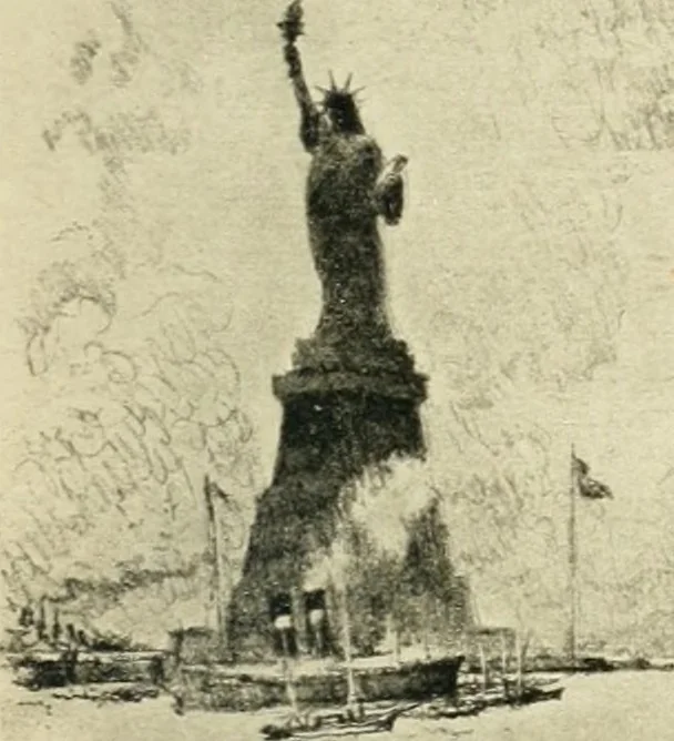 An illustration from The great New York, 1900, leaf 34
