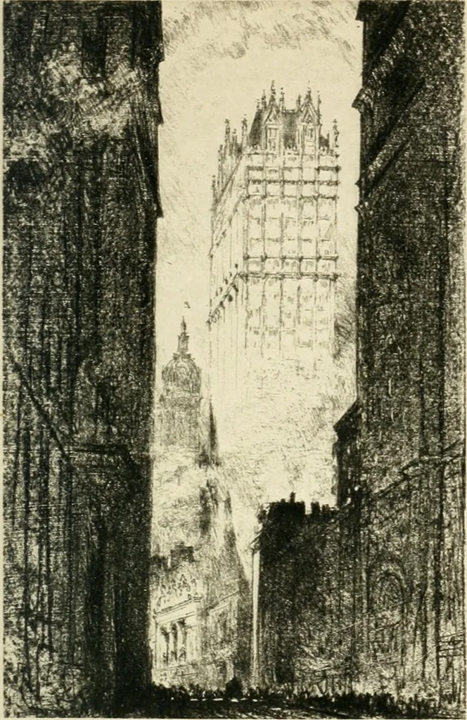 An illustration from The great New York, 1900, leaf 46