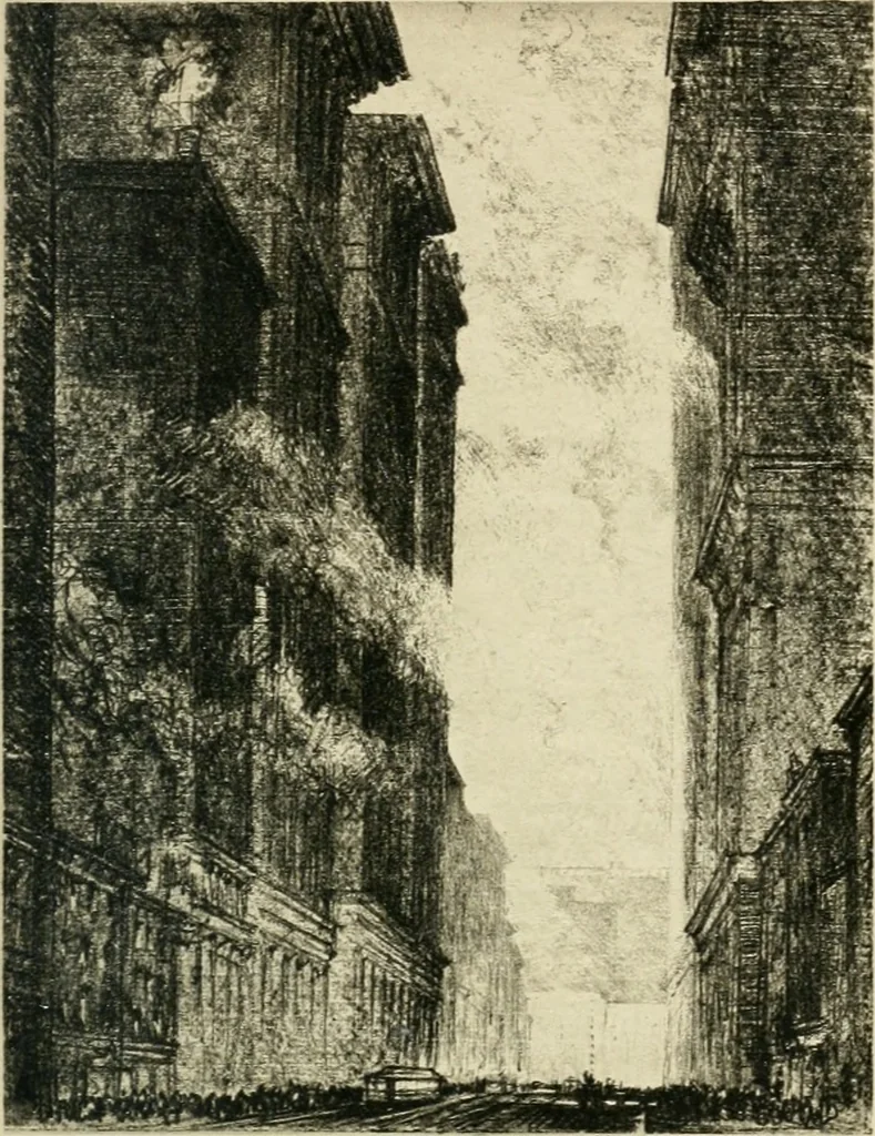 An illustration from The great New York, 1900, leaf 50