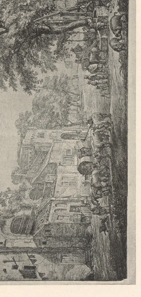 An illustration from The great painter-etchers from Rembrandt to Whistler, 1914, leaf 112