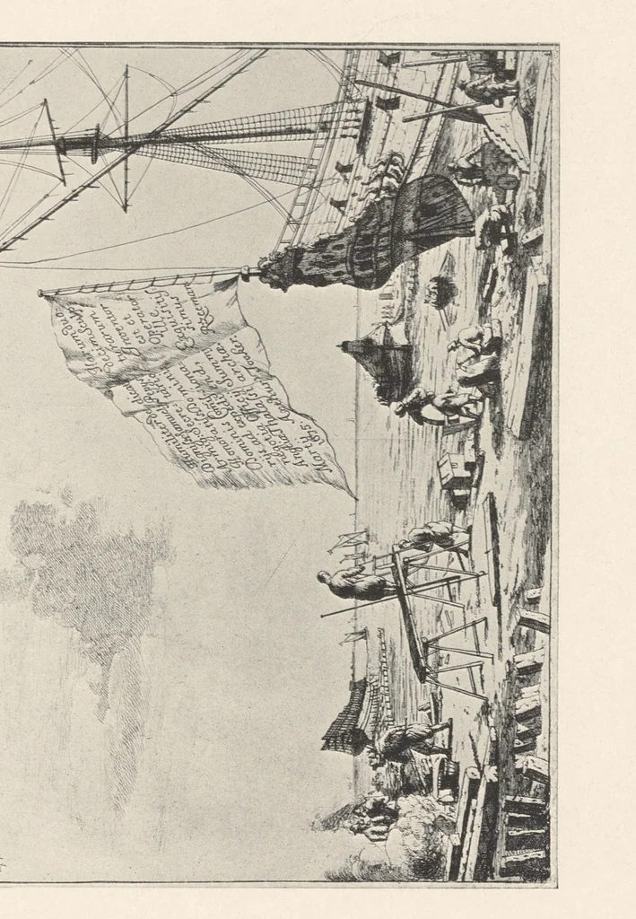 An illustration from The great painter-etchers from Rembrandt to Whistler, 1914, leaf 136