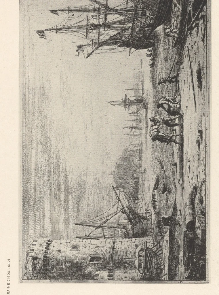 An illustration from The great painter-etchers from Rembrandt to Whistler, 1914, leaf 147