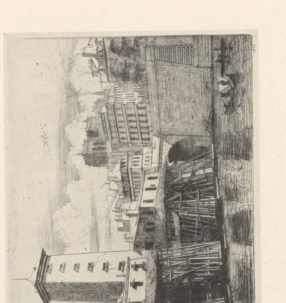 An illustration from The great painter-etchers from Rembrandt to Whistler, 1914, leaf 219