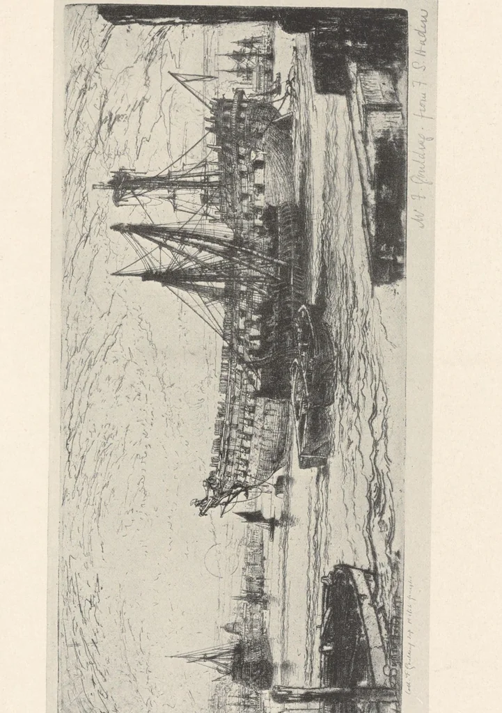 An illustration from The great painter-etchers from Rembrandt to Whistler, 1914, leaf 232