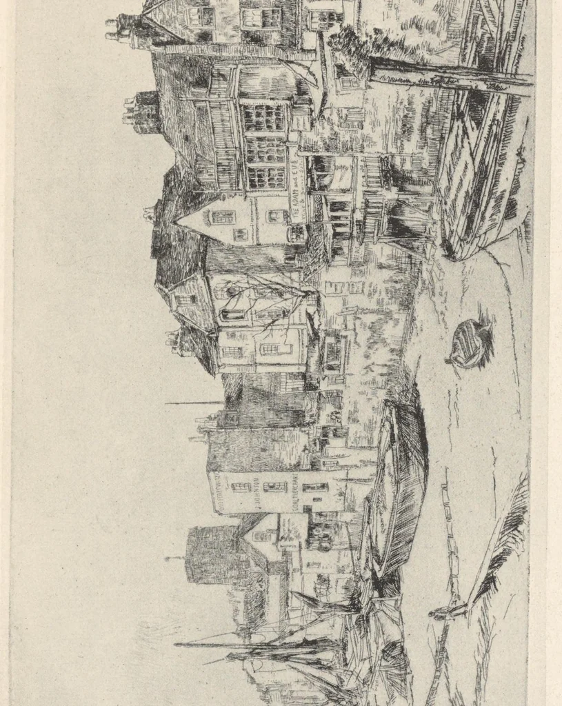 An illustration from The great painter-etchers from Rembrandt to Whistler, 1914, leaf 268